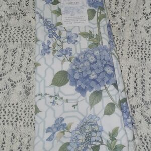 Shabby Chic Blue Floral Kitchen Towels - Set of 3